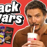 Pedro Pascal And Jon Favreau Discover Their Love For Peanut Butter And Chilean Bread In 'Snack Wars'