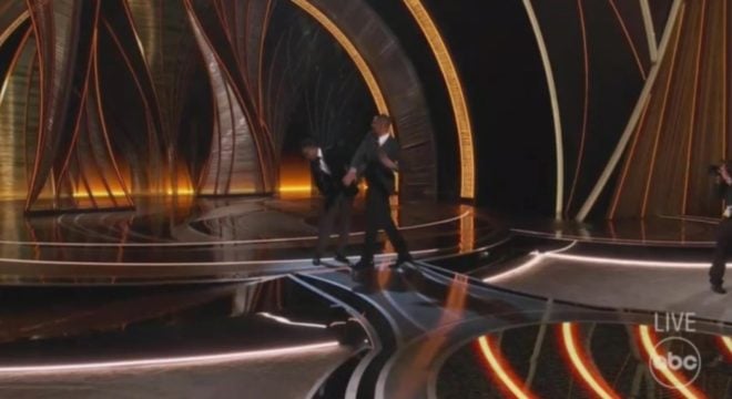 Will Smith Smacked Chris Rock Live At The Oscars And We're All Stunned