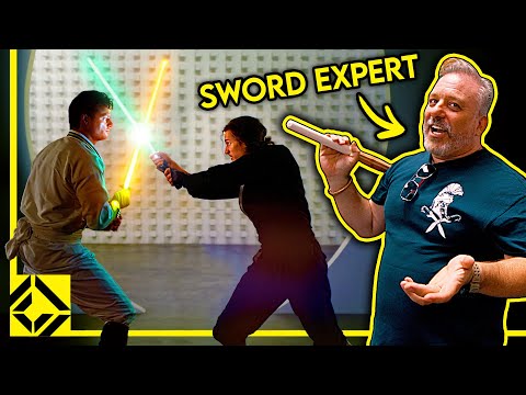 Sword Expert Breaks Down How To Make A Realistic Lightsaber Fight