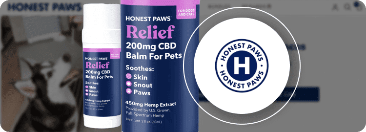 Relief CBD Balm for Dogs - Best for Skin Issues